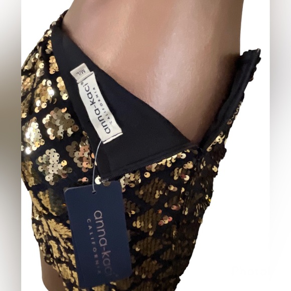 anna-kaci Sequin Skirt NWT - Picture 8 of 9